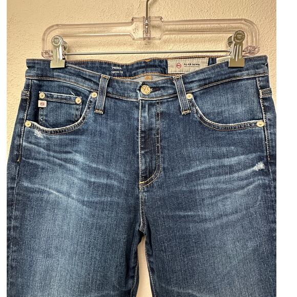 AG Adriano Goldschmied Prima Ankle Jeans Blue Cigarette Leg Sz 29 - Picture 4 of 13